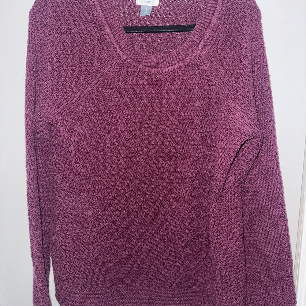Old Navy Women's Plum Crew Neck Sweater
